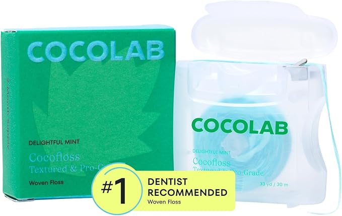 Cocofloss Coconut-Oil Infused Woven Dental Floss